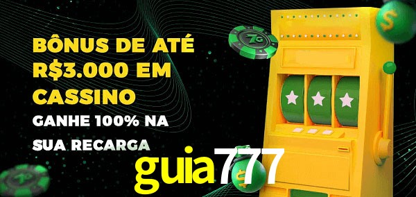guia777 melhor bônus de depósito